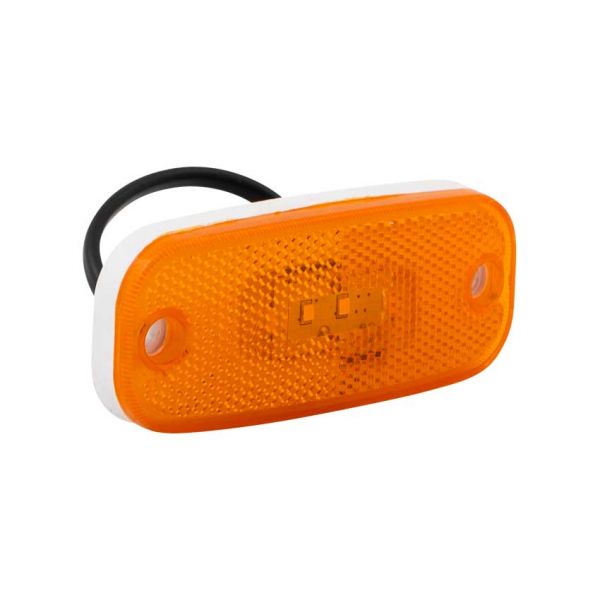 Trailergear sidemarkeringslys orange 12-24v LED