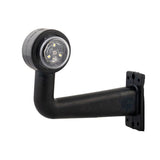 Trailergear bredde lampe pendel vinklet 12-24v LED højre