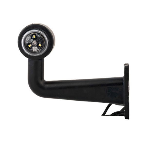 Trailergear bredde lampe pendel vinklet 12-24v LED højre