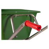 Abi trillebør poly 160 liter, 2 hjul
