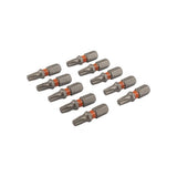 Skruebit 25 mm tx-25 orange 10x