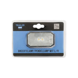 Trailergear bredde lampe pendel hvid l r
