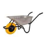Trillebør galvaniseret beholder anti-punktur 85 liter