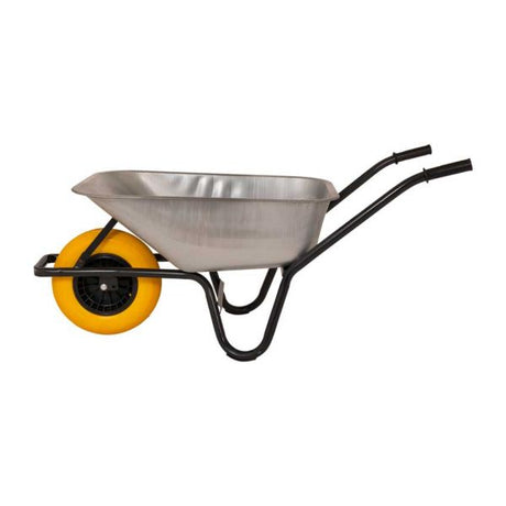 Trillebør galvaniseret beholder Anti-lækage 85 liter