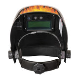 Topgear svejsehjelm automatisk (flammet)