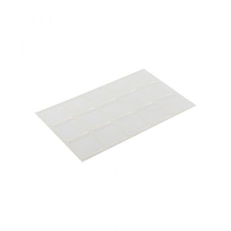 Hpx produkter doublez aftagelige transp puder 15 stykker 25mm x 25mm tr