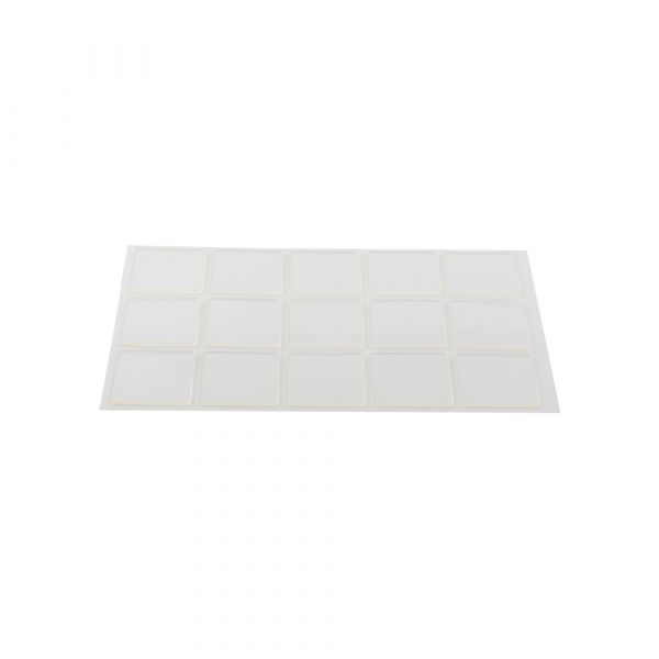 Hpx produkter doublez aftagelige transp puder 15 stykker 25mm x 25mm tr