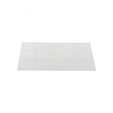 Hpx produkter doublez aftagelige transp puder 15 stykker 25mm x 25mm tr