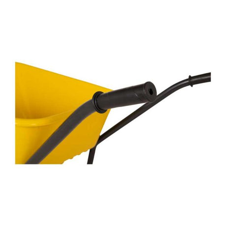 Trillebør plast gul beholder 85 liter hq.