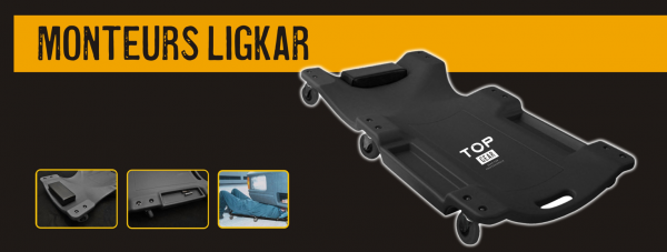 Topgear mekanik liggende vogn