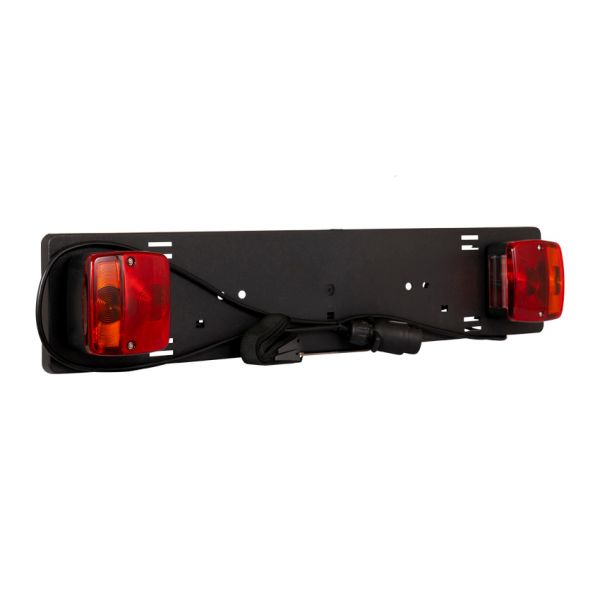 Lysstang sort 0,75 m.7-benet