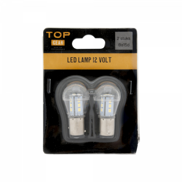 Topgear LED-lampe 12 volt bay15d
