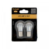 Topgear LED-lampe 12 volt bay15d
