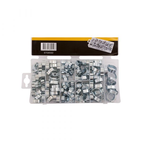 Topgear klemslangeklemme ass. 150 stk
