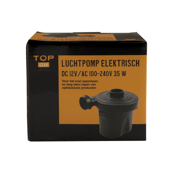 Topgear luftpumpe dc 12v ac 100-240v 35 w.