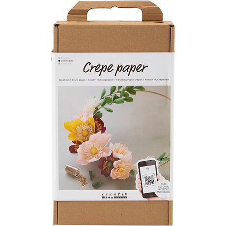 Creativ virksomhed https: www.cchobby.nl hobbyset-crepe-paper-wreath-crepe-ratio-180-1-box