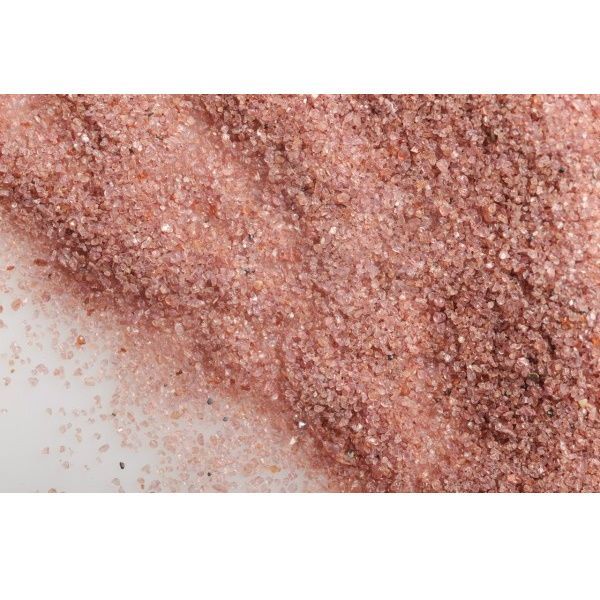 Abi sandblæsningsspand 12,5 kg rød 0,2-0,6 mm