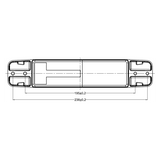 Baglygte slimline 4 funktioner 12-24v LED