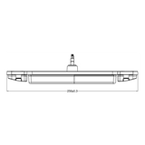 Baglygte slimline 4 funktioner 12-24v LED