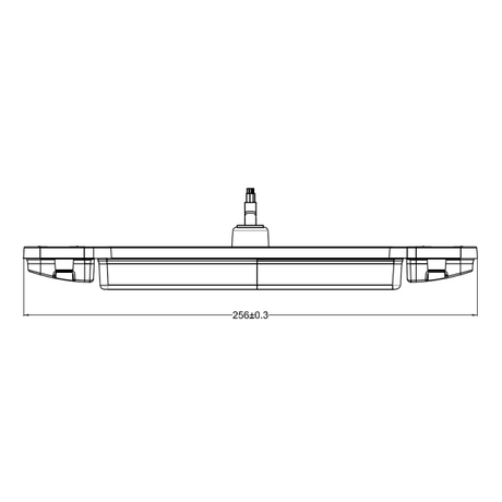 Baglygte slimline 4 funktioner 12-24v LED