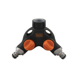 Ac 2-vejs splitter 3 4 blk decker
