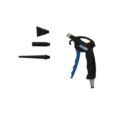 Professionel blæsepistol med 3 tilbehør