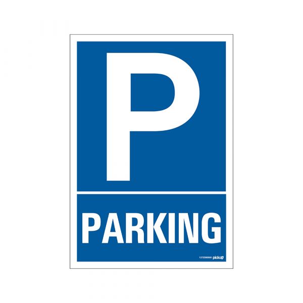 Parkeringsskilt - 230x330 mm.