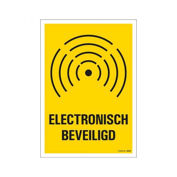 Elektronisk sikret tavle - 230x330 mm.