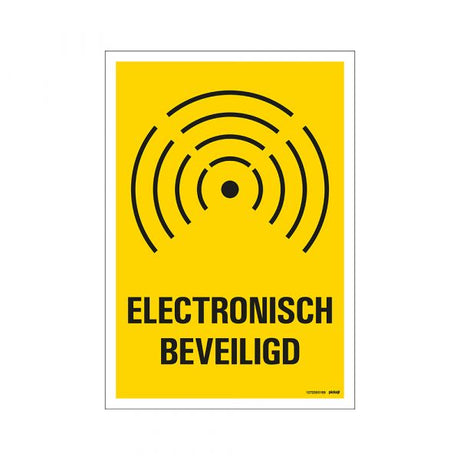 Elektronisk sikret tavle - 230x330 mm.