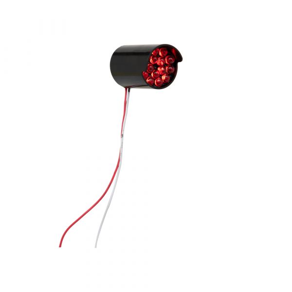 LED-lampe lille rød