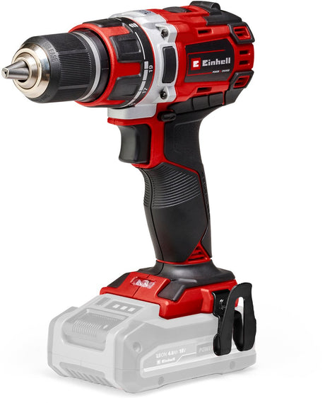 Einhell akku bore-/skruetrækker tp-cd 18 50 li bl solo - power x-change - 18 v li-ion - 50 nm - 0-500 0-1.800 rpm - 13 mm nøglefri borepatron - børsteløs motor - ekskl. batteri og oplader