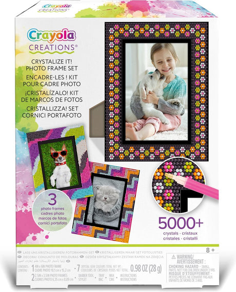 Crayola - kreationer - hobbypakke - fremstilling af fotorammer til børn