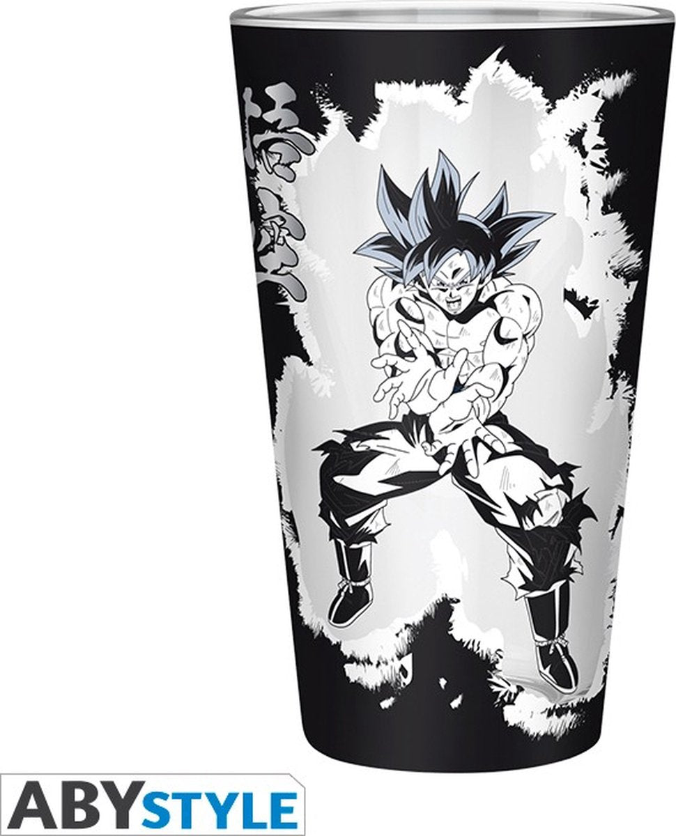 Abystyle dragon ball - goku vegeta large glass