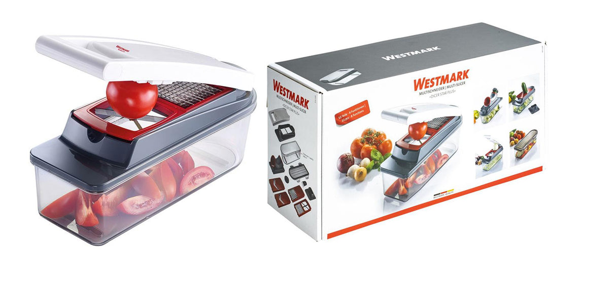 Westmark multi-cutter 12-delt med opsamlingsbakke 315x115x145mm