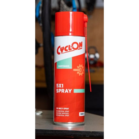 Cyclon P.T.F.E. Multi smøremiddel 5x1 i spray kan 500 ml
