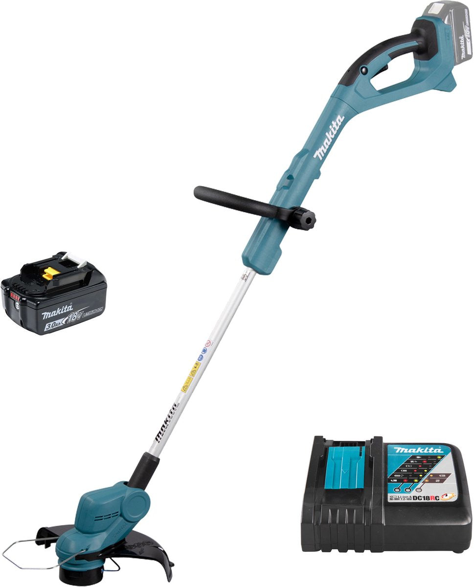 Makita dur193rf græstrimmer batteri inkl. batteri, inkl. lader 18 v klippebredde maks.: 260 mm