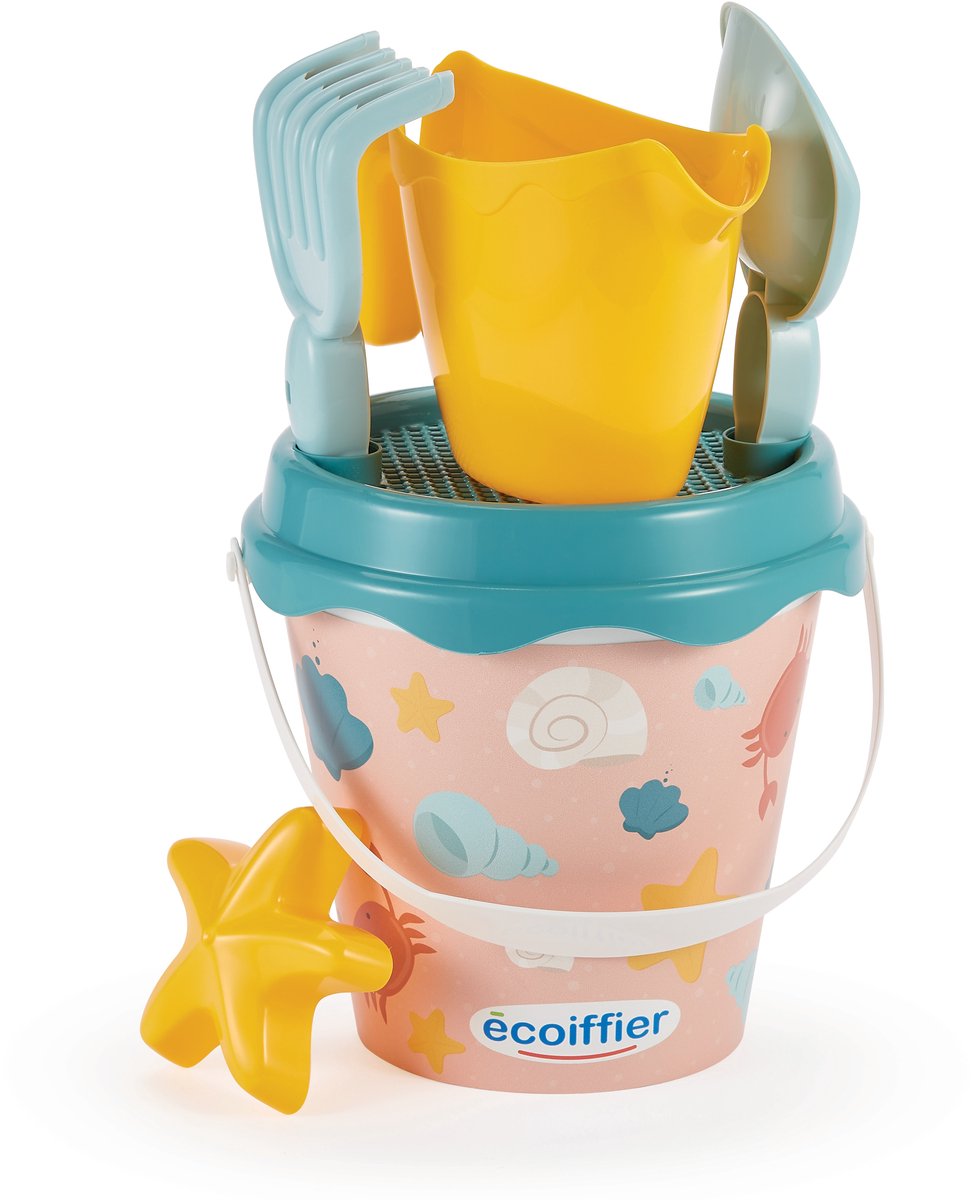 Ecoiffier havspandsæt - 6 stk.
