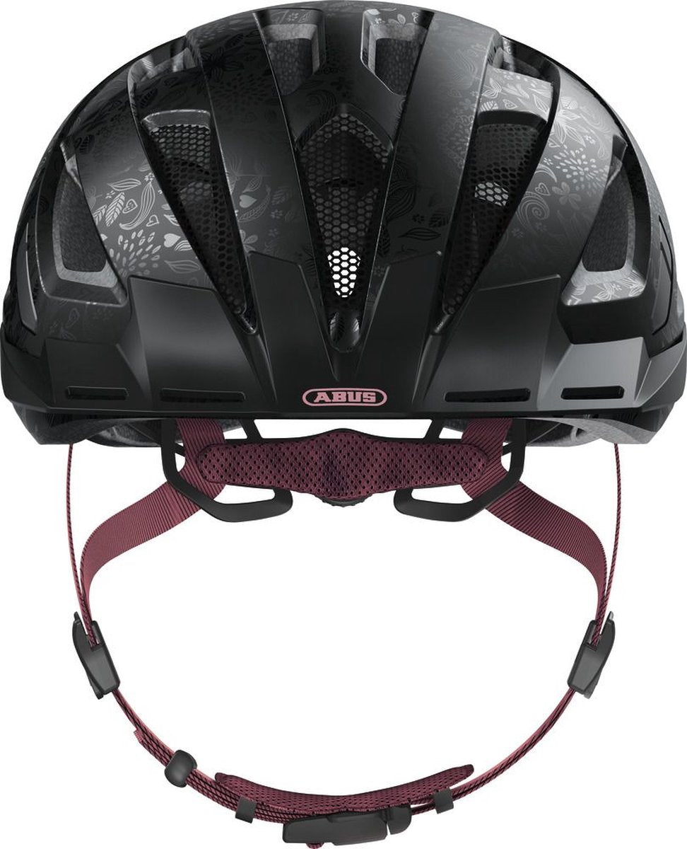 Abus fahrradhelm urban-i 3.0 urban 40190 blomsterkunst-s