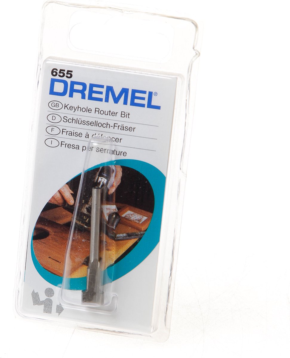 Dremel sleutelgatfrees