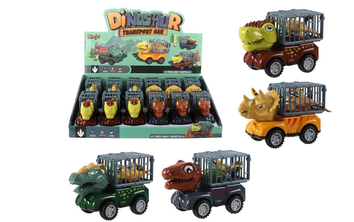 Dino lastbil 12,5cm med dino