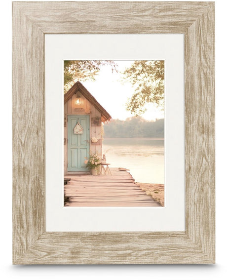 Hama fotoramme - sommerhus - 20 x 30 cm - brun