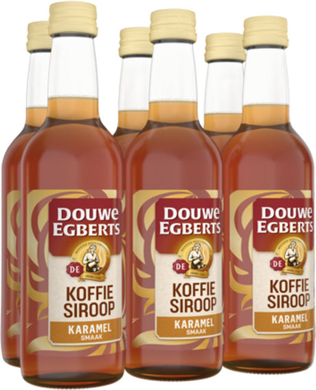 Douwe Egberts sirup karamel (6x 250 ml)