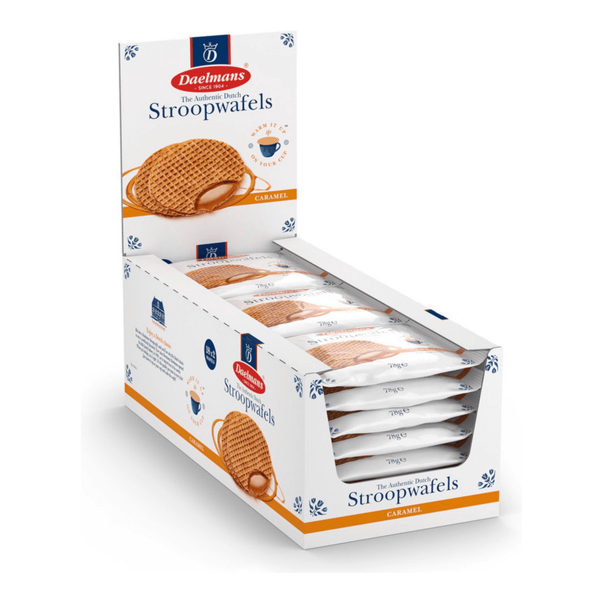 Daelmans jumbo sirup vafler (18x 2 stk.)