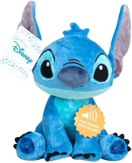 Disney - lilo og stitch - sting med lyd - krammedyr - leg ved leg - 20 cm