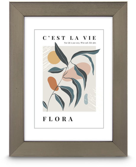 Hama fotoramme - flora - 30 x 40 cm - stål