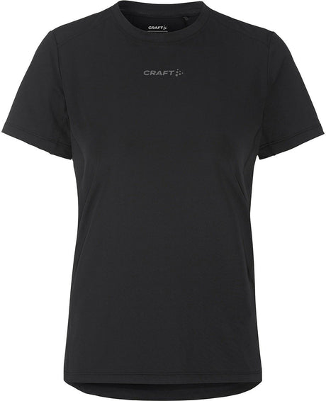 Craft adv essence 2 løbeskjorte kvinder - sort | størrelse: xl