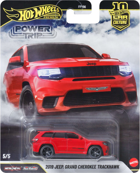 Hot wheels jkf28 - power trip - 2019 jeep grand cherokee