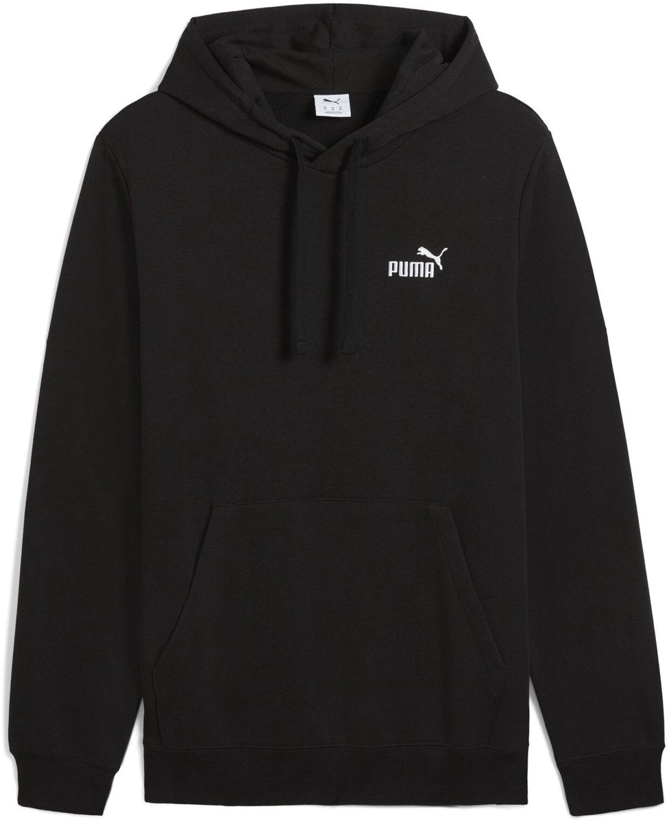 Puma ess lille no. 1 logo hættetrøje fl unisex sweater - sort