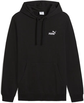 Puma ess lille no. 1 logo hættetrøje fl unisex sweater - sort
