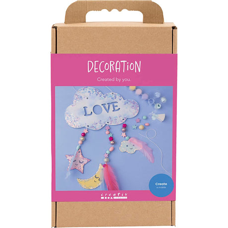 Kreativ virksomhed https: www.cchobby.nl hobbysæt-decoration-cloud-moon-star-glittercolours-pastelcolours-1-box